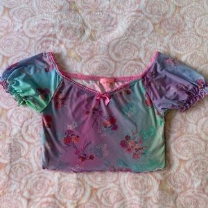 **MUST GO** Sugar Thrillz Rainbow Mesh Flo…